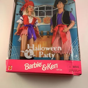1998 Halloween Party Barbie & Ken Geschenkset Piratenziel Sonderausgabe 19874 Brand New in Box NIB MIB NRFB