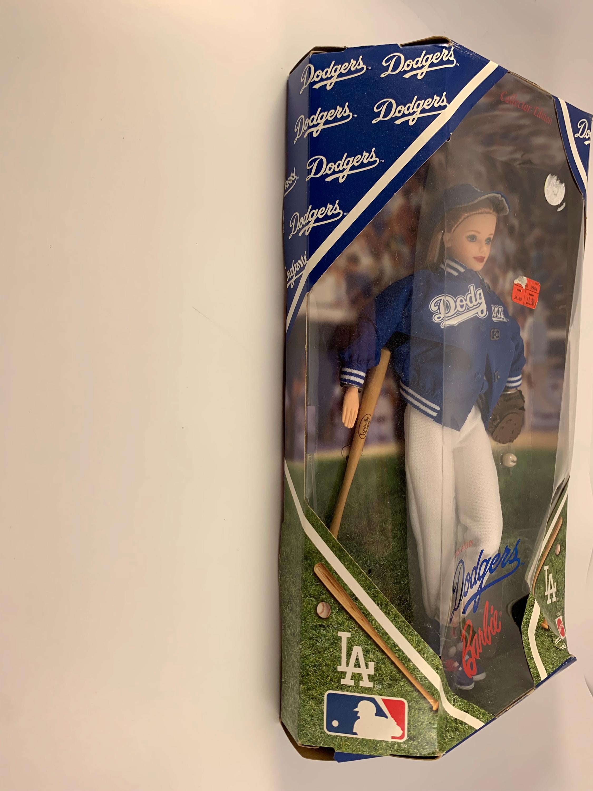 スポーツ Los Angeles Dodgers Barbie doll !! Barbie LA Dodgers Collector Edition Doll MLB Baseball 1999