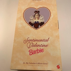 Hallmark Sentimental Valentine Barbie Doll 16536 Special Edition Mattel 1996 Brand New in Box NIB MIB NRFB