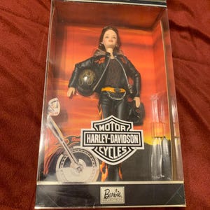 Harley Davidson Barbie Doll Number 5 Redhead 2000 Mattel 29207 Brand New in Box NIB MIB NRFB