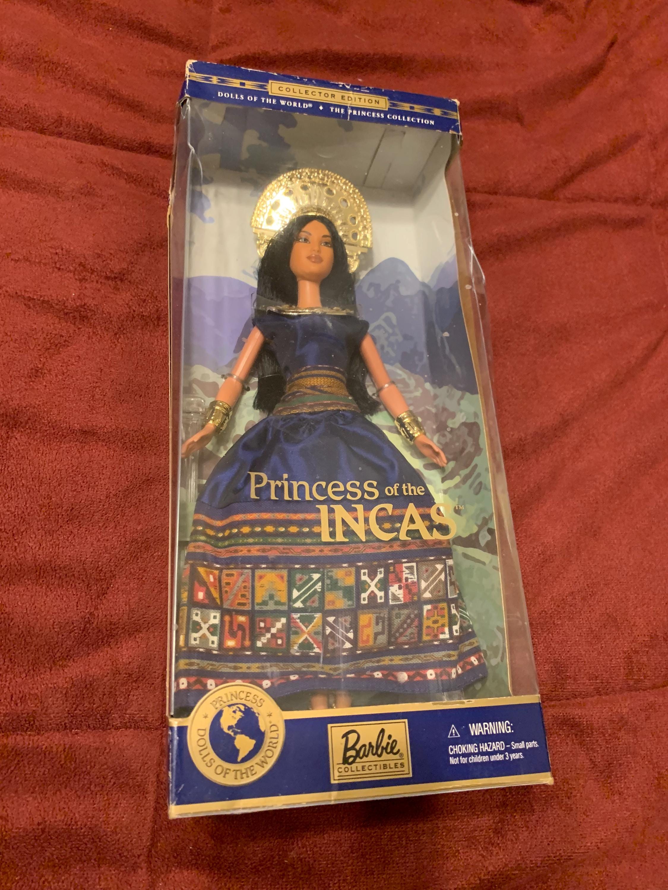 Peru Princess Of The Incas Barbie DOTW 2000 PRINCESS OF THE INCAS