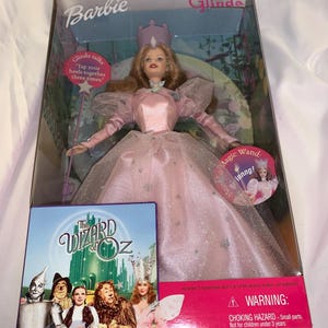 Barbie as Glinda The Good Witch Wizard of Oz 1999 Doll Mattel 25813 Brand New in Box NIB MIB NRFB