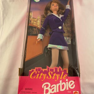Vintage 1997 City Style Barbie Doll Mattel Special Edition #18952 Brand New in Box NIB MIB NRFB