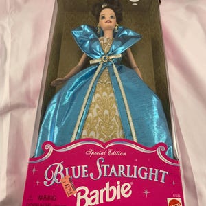 Barbie Blue Starlight Special Edition Brunette 1996 #17125 Brand New in Box NIB MIB NRFB