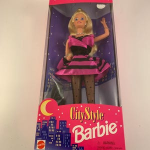 Barbie City Style Barbie Doll 1996 Special Edition Mattel 17237 Brand New in Box NIB MIB NRFB