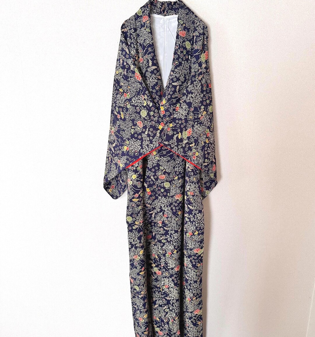 Vintage Japanese Kimono Robe Gown Home Decor - Etsy