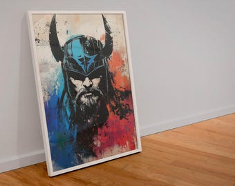 Thor - Deus do Trovão - Deus Nórdico - Deus - Nórdico - Mitologia - Trovão - Relâmpago - Mjolnir - Asgard - Domínio Público