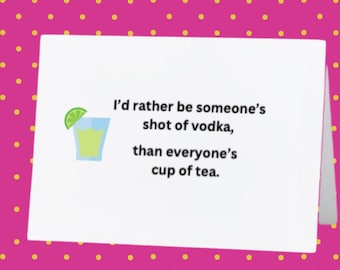 Card for Friend Who Gets You! Folded 5 x 7 blank inside