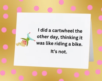 Card for People Who Need a Laugh! Folded 5 x 7 blank inside