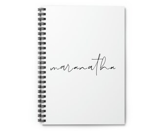 Maranatha Spiral Notebook - Ruled Line