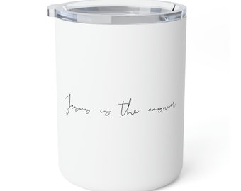 Jesus is the Answer: Insulated Coffee Mug, 10oz