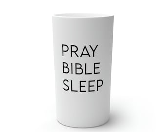 Pray, Bible, Sleep: Coffee Mugs (3oz, 8oz, 12oz)