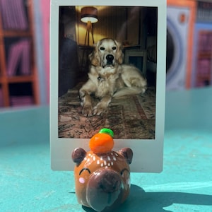 Polaroid Stand, photos stand, photo holder Instax, polaroid holder Instax, cute gift, memories Gift, clay photo holder, polymer clay gift