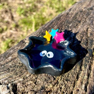 Handmade Dust Sprite Trinket Dish: Studio Ghibli Inspired