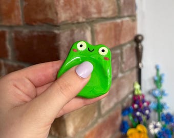 Polymer Clay Worry Stone, Fidget Toy, Anxiety Relief