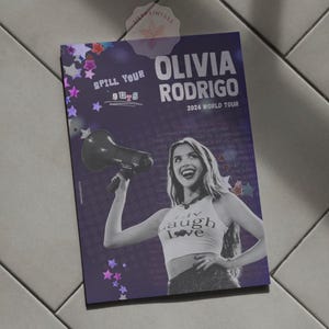 GUTS- Olivia Rodrigo 2 Poster Bundle, SOUR Album Cover Poster– Aesthetic Music Wall Art, Minimalistic Poster Music, Digital Download, Gift