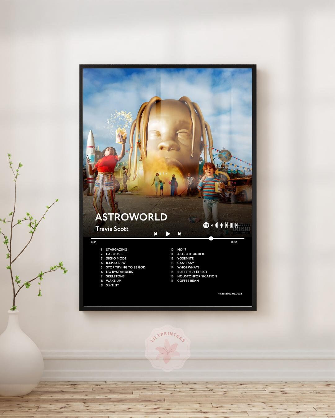 Astroworld travis scott - Etsy 日本