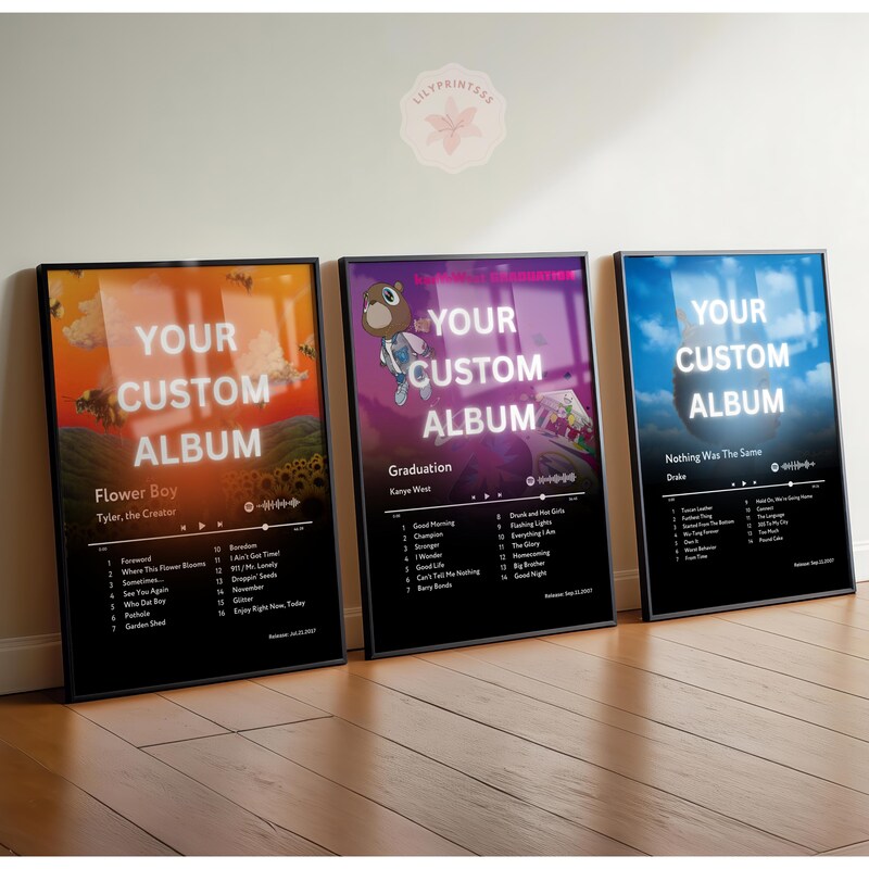 Album Cover Posters - Etsy