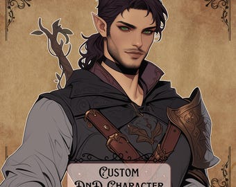 DND COMMISSION, DND character portrait art, Dnd party custom commission, group portrait, character design, fantasy illustration