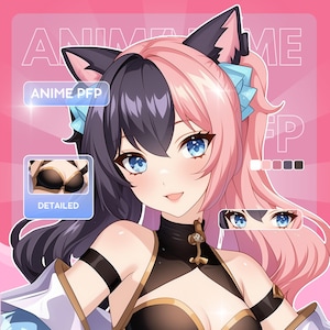 CUSTOM Anime PFP | Anime-Avatar | PFP | Kunst | Zucken | Profilbild | Anime Charakter für Pfp