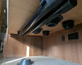 RV table leg storage solution! Fits 2“ diameter tubes