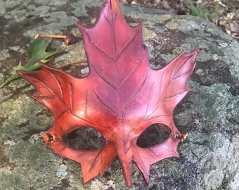 Mascarilla de hoja de arce