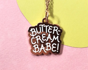 Buttercream Babe Rose Gold Necklace