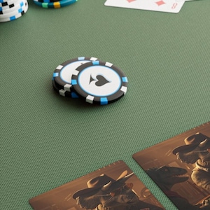 Dino-pokerkaarten - Leuke game-avond, ideaal voor pokerliefhebbers, uniek cadeau voor hem, vader, man, man, casinothemafeest, kaartspellen
