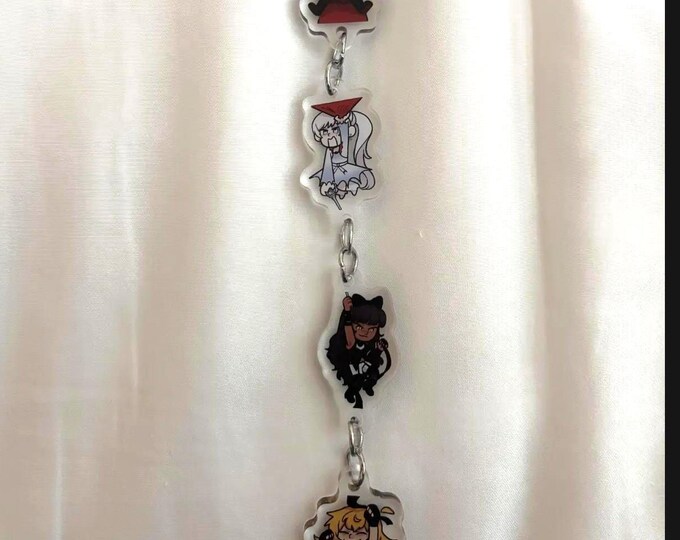 Team RWBY Dangling Keychain - Etsy