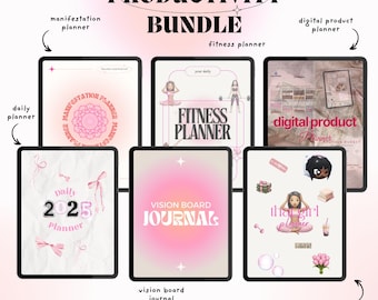 DFY Digital Product Bundle, Plr Planner Canva, Plr Journal, Master Resell Rights Plr Notebook Mrr Digital Planner