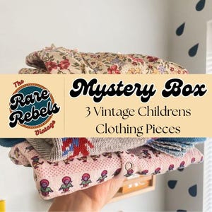 Zestaw ubrań dziecięcych MYSTERY BOX Vintage | 3 sztuki