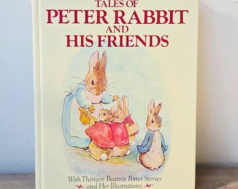 Vintage Hardcover Peter Rabbit and Friends by Beatrix Potter | 1980s