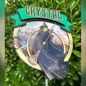 Wicked-Inspired Custom Cake Topper