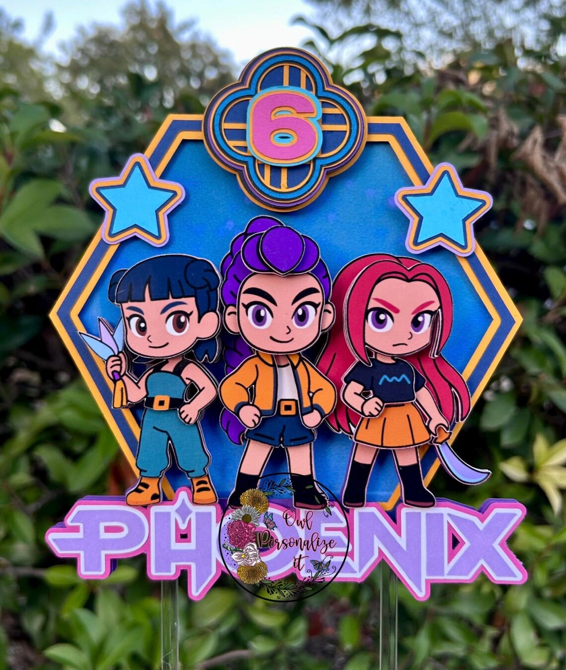 Huntrix Cake Topper - Etsy