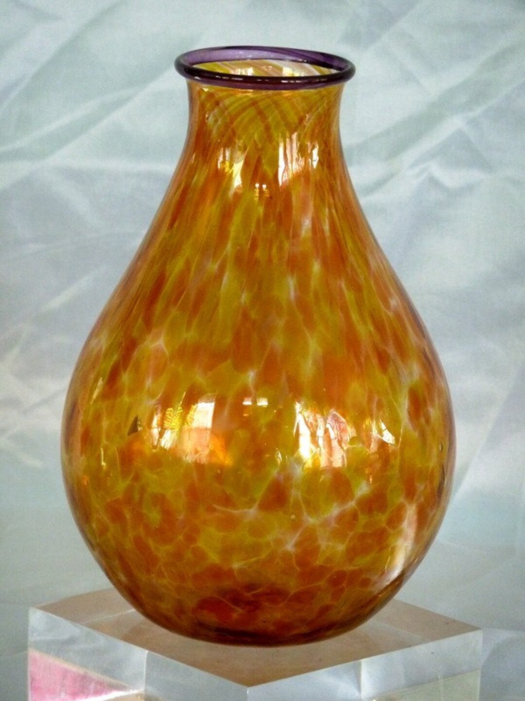 Medium Jewel Tone Bud Vase Etsy