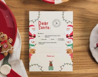 Nordpol Nikolaus Brief Wunschliste