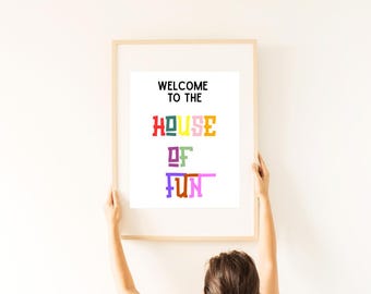 Willkommen im House of Fun - Poster
