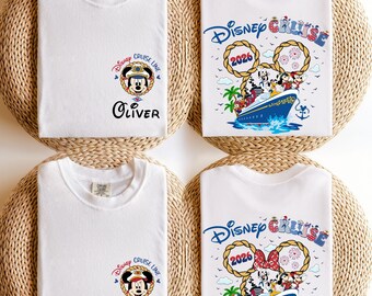 Personalized Cruise Family Shirt, Custom Name Cruise T Shirt, Matching Family Cruise Shirts, Cruise Trip 2026, Comfort Colors Tee