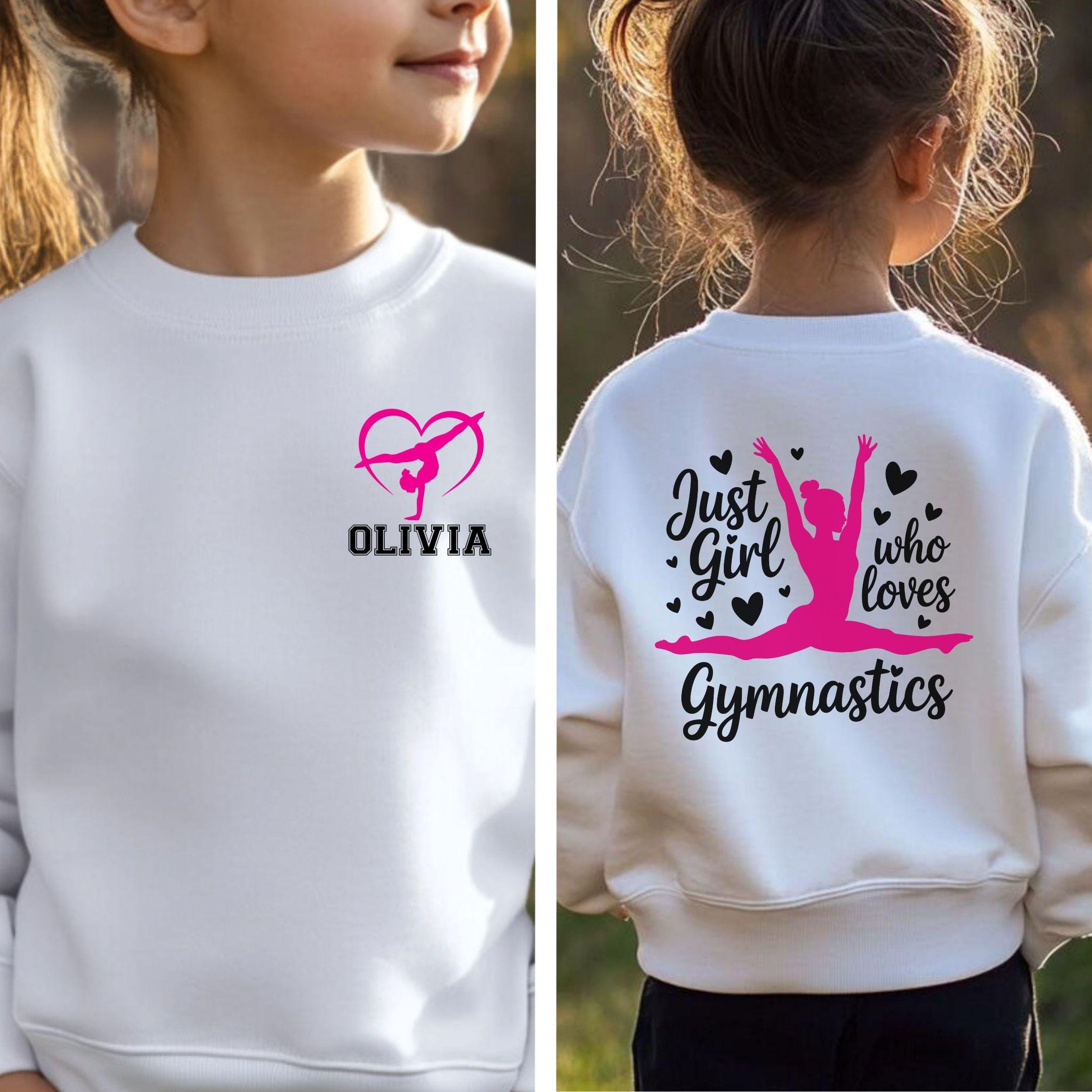 Vintage Retro 1970S Style Gymnastics Gymnast Sports T Shirt Print T-Shirts Summe
