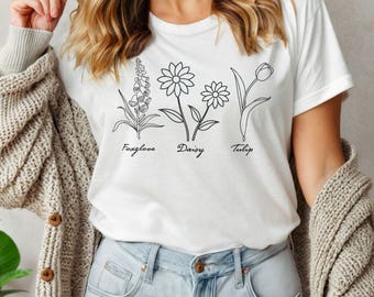 繊細な花柄のFDTシャツ：反トランプ政治Tシャツ、フェミニストギフト