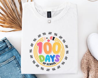 100 Days of School T-Shirt: Celebration Student Shirt