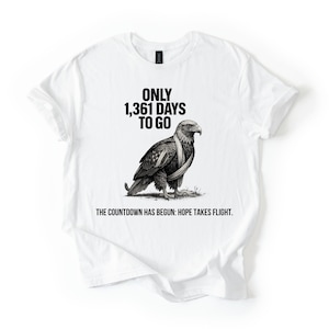 Patriotic Eagle T-Shirt: Political Countdown, Protest Tee