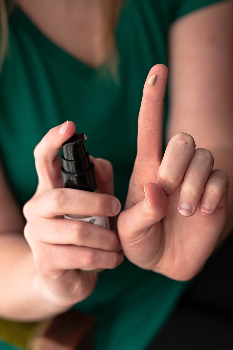 Natural Tinted Face Cream. Light Facial Moisturizer Plus Etsy