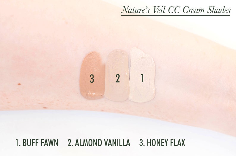 Natural Tinted Face Cream. Light Facial Moisturizer Plus Etsy