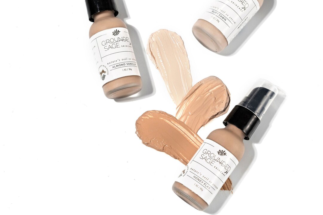 Natural Tinted Face Cream. Light Facial Moisturizer Plus Etsy