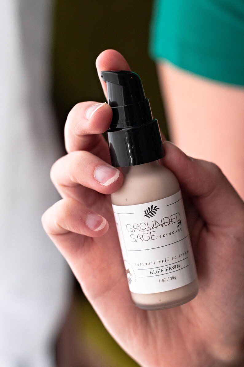 Natural Tinted Face Cream. Light Facial Moisturizer Plus Etsy