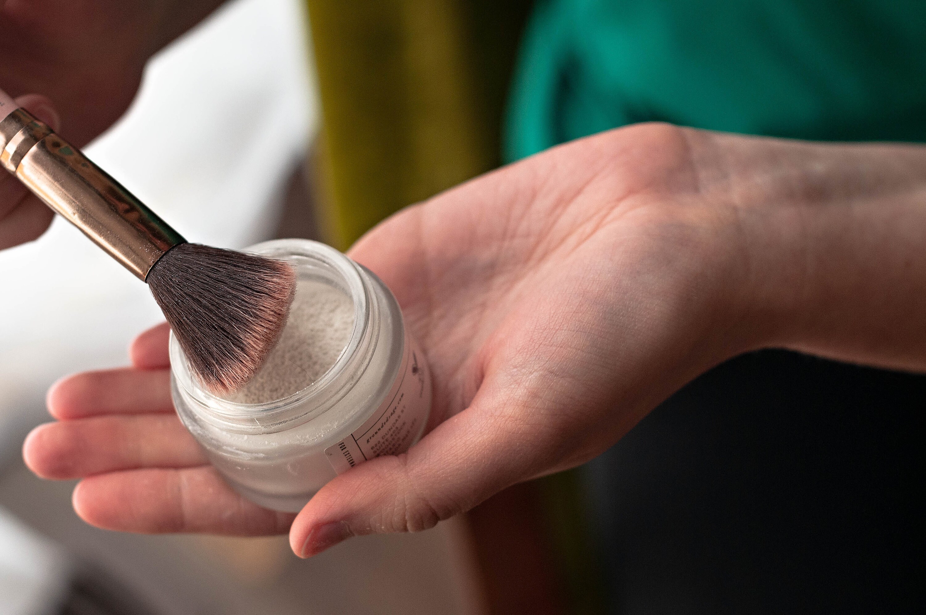 Oily Skin Oil Absorbing Mineral Setting Powder All Natural Etsy