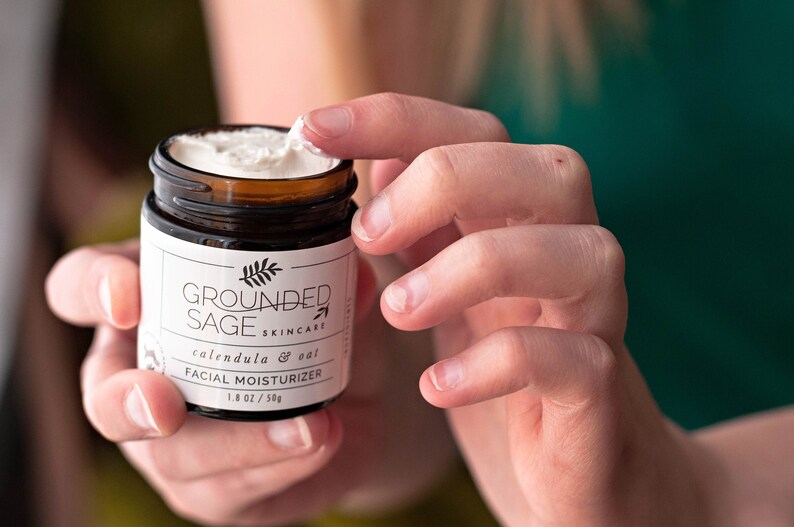 Rosacea Face Lotion Calendula Face Cream. Botanical Facial Etsy Canada