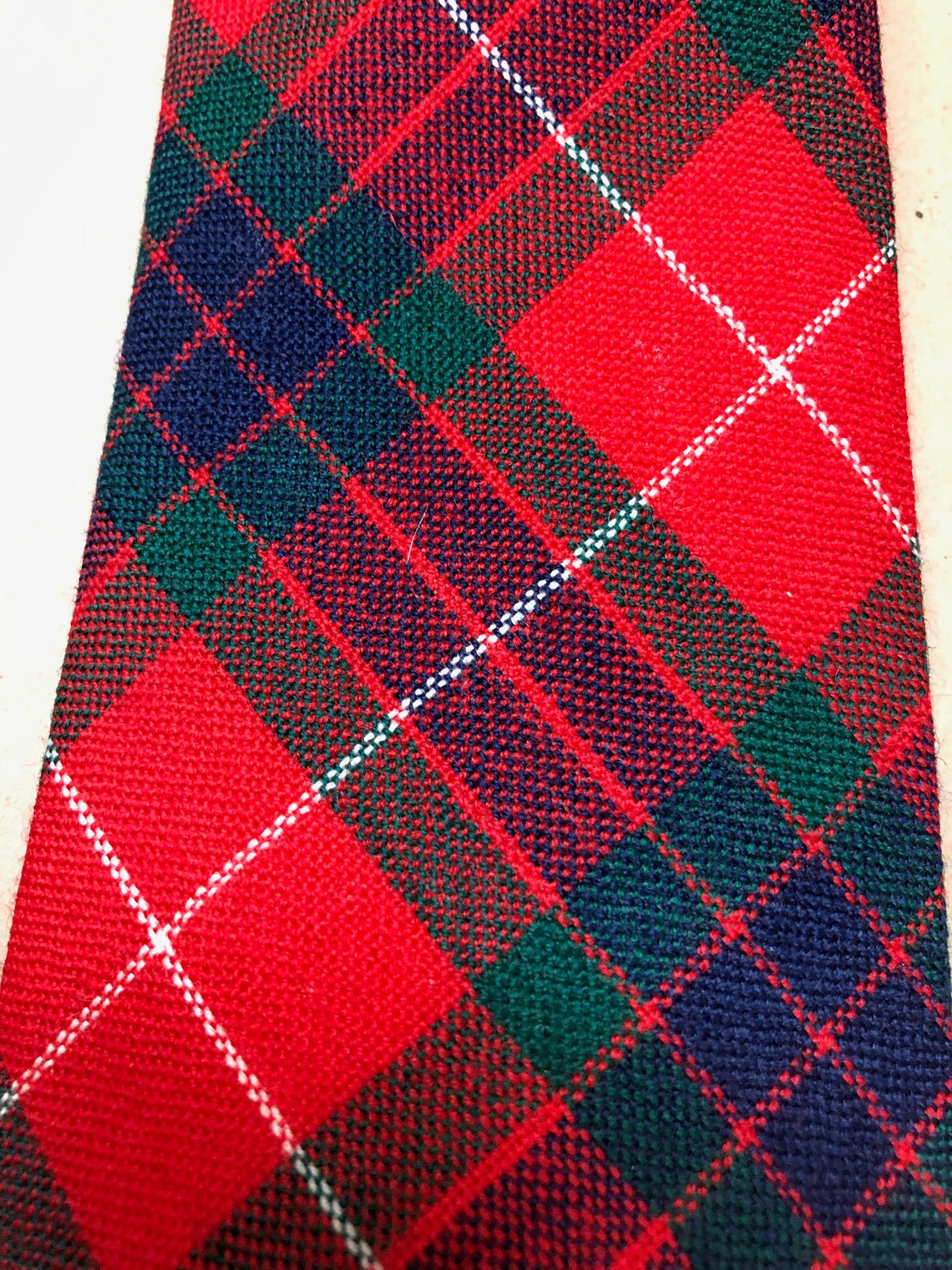 Fraser Clan Tartan Tie 100% New Wool Scots Plaid TieMade in | Etsy