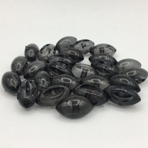 Oval Plastic Beads Etsy